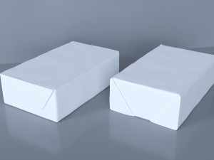 butter pack 3D मॉडल