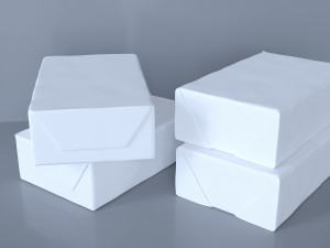 butter pack 3D मॉडल