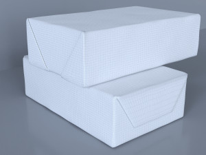 butter pack 3D मॉडल