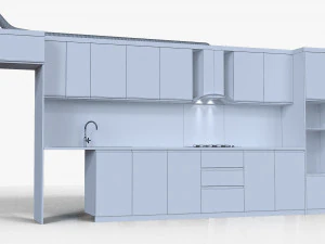 kitchen furniture 3D Model