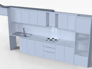kitchen furniture 3D Model