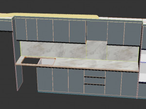 kitchen furniture Modèle 3D