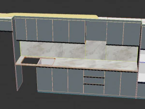 kitchen furniture 3D Model