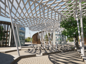 buta building concept Model 3D