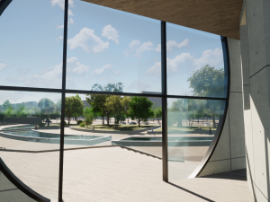 buta building concept Model 3D