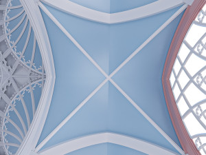 gothic hall Modèle 3D