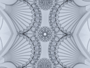 gothic hall Modèle 3D