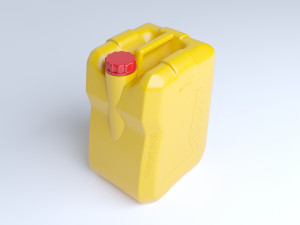 Plastic fuel tank 3D Модель