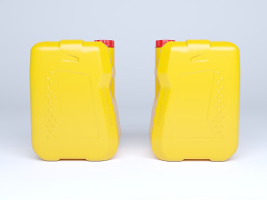 Plastic fuel tank 3D Модель