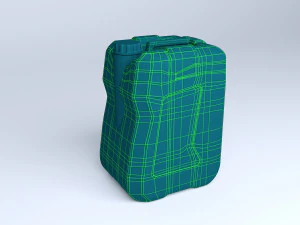 Plastic fuel canister 3D Model