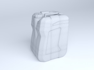 Plastic fuel tank 3D Модель