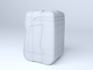 Plastic fuel tank 3D Модель