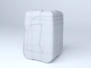 Plastic fuel canister 3D Model