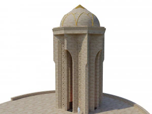 순교자 레인 3D 모델