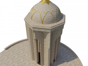 순교자 레인 3D 모델