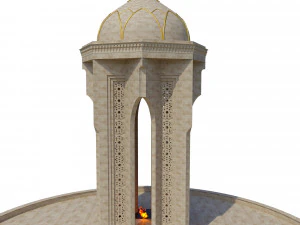 순교자 레인 3D 모델