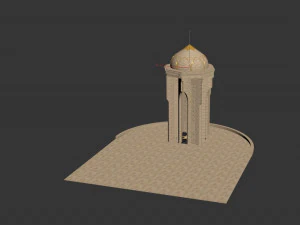 순교자 레인 3D 모델