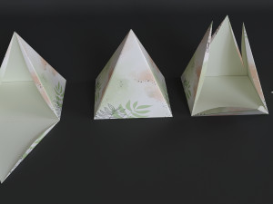 Pyramid giftbox Modelo 3D