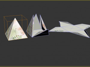 Pyramid giftbox Modelo 3D