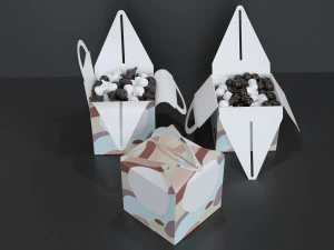 사탕 상자 3D 모델