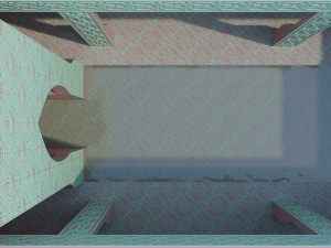 Moroccan-style infinity pool palace 3D-Modell