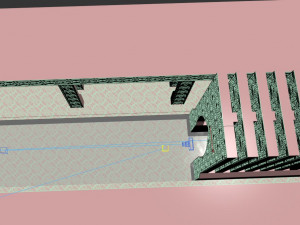 Moroccan-style infinity pool palace 3D-Modell