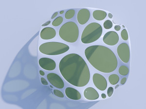 Parametric pergola stand Modèle 3D