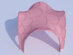 Parametric pergola stand 3D Model