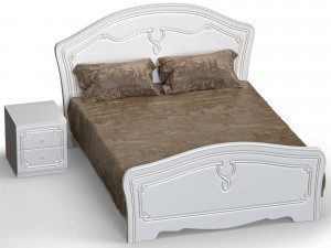 Bedroom set Valeria 3D Model