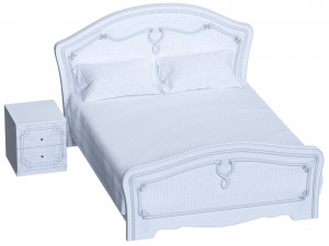 Bedroom set Valeria 3D Model