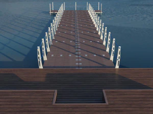 Pier 3D Model