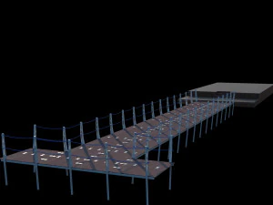 Pier 3D Model
