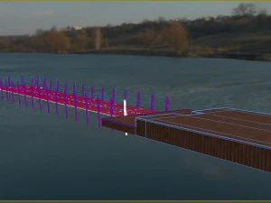 Pier 3D Model