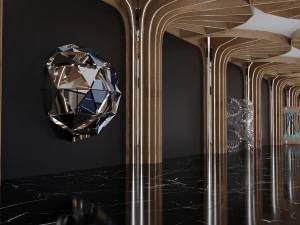 Exhibition hall 3D Model