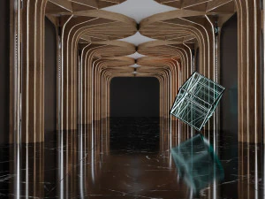 Exhibition hall 3D Model