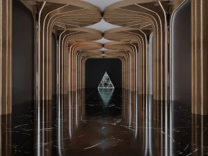 Exhibition hall 3D Model