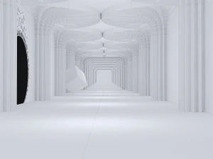 Exhibition hall 3D Model