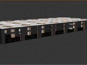 Exhibition hall 3D Model