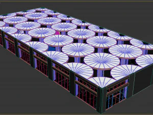 Exhibition hall 3D Model