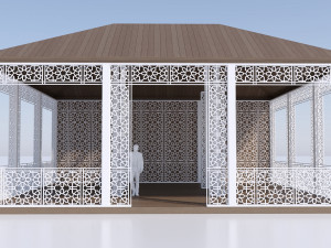 Gazebo 3Dモデル