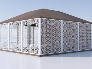 Gazebo 3Dモデル