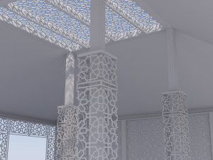 Gazebo 3Dモデル