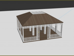 Gazebo 3Dモデル
