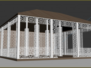 Gazebo 3Dモデル