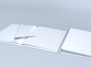 Album with Slipcase Storage Case 3Dモデル