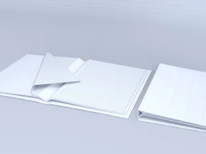 Album with Slipcase Storage Case 3D Model