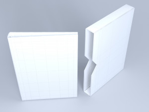 Album with Slipcase Storage Case 3Dモデル