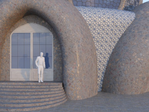Sphere House Modelo 3D