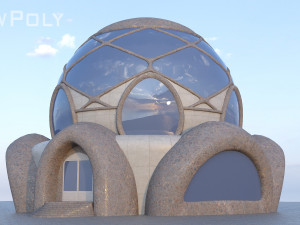 Sphere House Modelo 3D