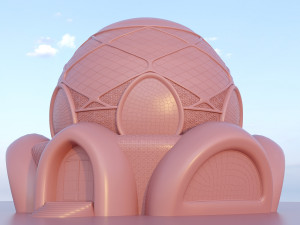 Sphere House Modelo 3D